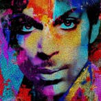 David Law - Echo Waves - Purple King VII - Format XL 60x60