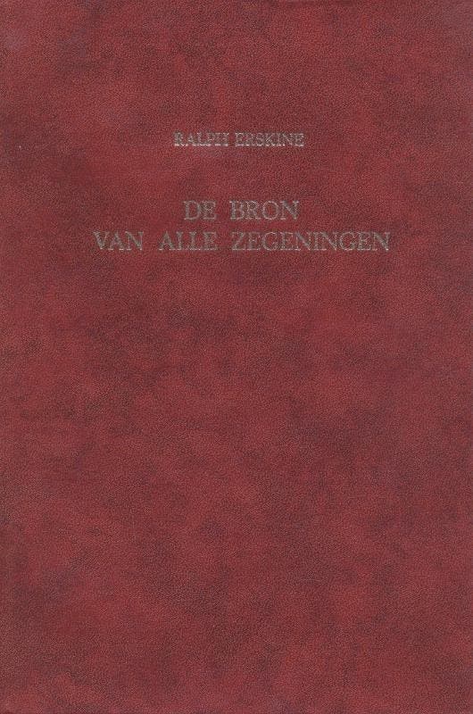 Erskine, Ralph-De bron van alle zegeningen, Boeken, Overige Boeken, Gelezen, Verzenden