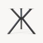 Tafelonderstel Viserinna spider poot 95x95x73 cm zwart [en.c, Verzenden, Nieuw