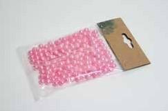 Parels rijgparels hbx104 Zachtroze 8 mm, Ophalen of Verzenden, Nieuw