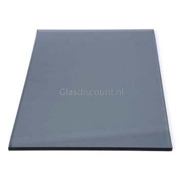 Sample enkel glas gekleurd grijs, Doe-het-zelf en Verbouw, Glas en Ramen, Ophalen of Verzenden, Nieuw