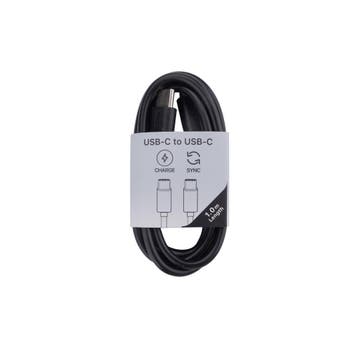 Musthavz USB-C to USB-C Cable 1.0 meter, black, Ophalen of Verzenden, Nieuw