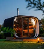 Barrelsauna / Buitensauna AANBIEDINGEN vanaf € 3299.-, Verzenden, Nieuw, Fins of Traditioneel, Complete sauna