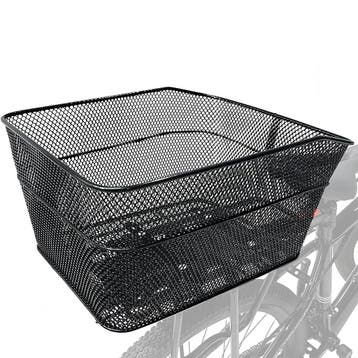 Fietsmand - Praktisch -Metalen - Zwart, Ophalen of Verzenden