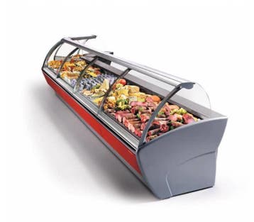 Verlichte Koeltoonbank |  MAJOR 1330 VCA | 133x118,5x(H)1..., Verzenden, Nieuw in verpakking