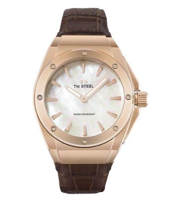 TW Steel CE4034 CEO Tech dames horloge 38mm, Overige merken, Staal, Verzenden, Polshorloge
