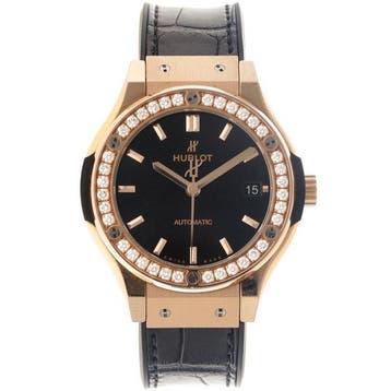 Hublot - Classic Fusion King Gold Diamonds -, Nieuw