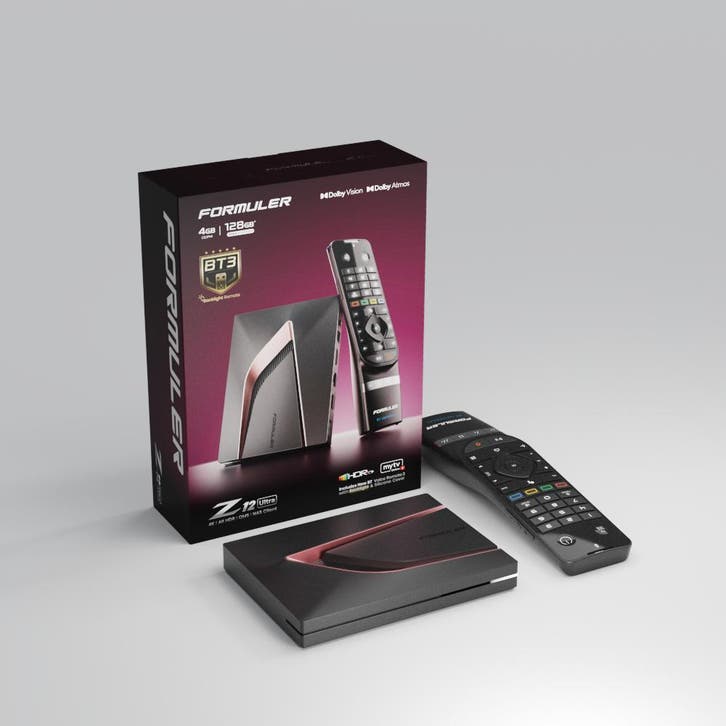 Formuler Z12 Ultra – BT3 Edition | My TV Online 3  [nieuw!], Audio, Tv en Foto, Mediaspelers, Nieuw, Minder dan 500 GB, HDMI, USB 2.0