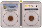 Koningin Wilhelmina 1 cent 1948 MS64 RB PCGS gecertificeerd, Verzenden, Koningin Wilhelmina, 1 cent, Losse munt