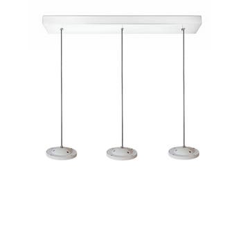 Hanglamp Modern LED  3 Lichtpunten  - Scaldare Belluno, Huis en Inrichting, Lampen | Hanglampen, Ophalen of Verzenden, Nieuw, Overige materialen