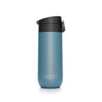 Tupperware Xploris Go Drinkfles 450 ml Blauw, Ophalen of Verzenden, Nieuw, Blauw