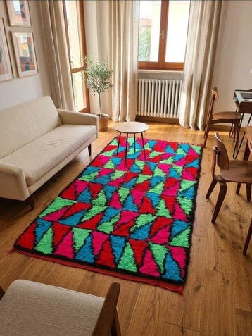 Vloerkleed - 230 cm - 125 cm - Berbertapijt uit Azilal, Nieuw
