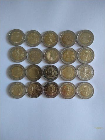 Europa. 2 Euro 2003/2026 (20 coins) (Zonder minimumprijs)