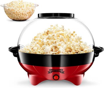Popcorn Maker Elektrisch | Anti-aanbak | Tweedekansje OP=OP, Ophalen of Verzenden, Zo goed als nieuw