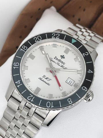 Zodiac - Super Sea Wolf GMT Automatic - ZO9415 - Heren - na, Nieuw