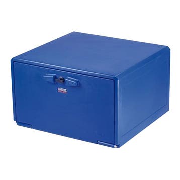 Bezorgbox Fiets 570x550x335 mm 85 liter Blauw, Verzenden