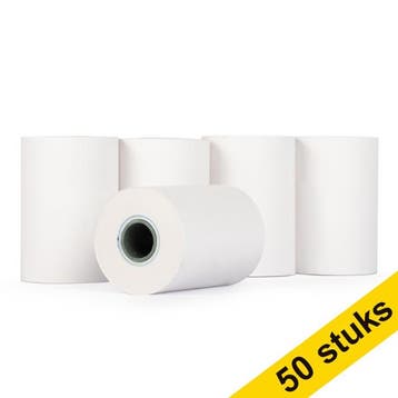 Aanbieding: 123inkt kassarol 57x40x12 thermo wit (50 stuks), Verzenden