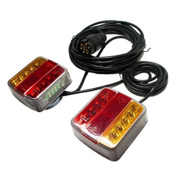 LED Achterlicht - Knipperlicht Unit - Magnetisch 2x10 LEDs, Ophalen of Verzenden