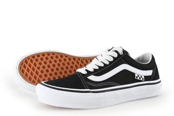 Vans Sneakers Jongens in maat 38½ Zwart, Jongen of Meisje, Schoenen, Zo goed als nieuw, Vans