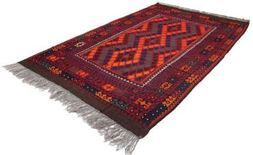 Oude Afghaanse Kelim - Vloerkleed - 310 cm - 193 cm, Nieuw