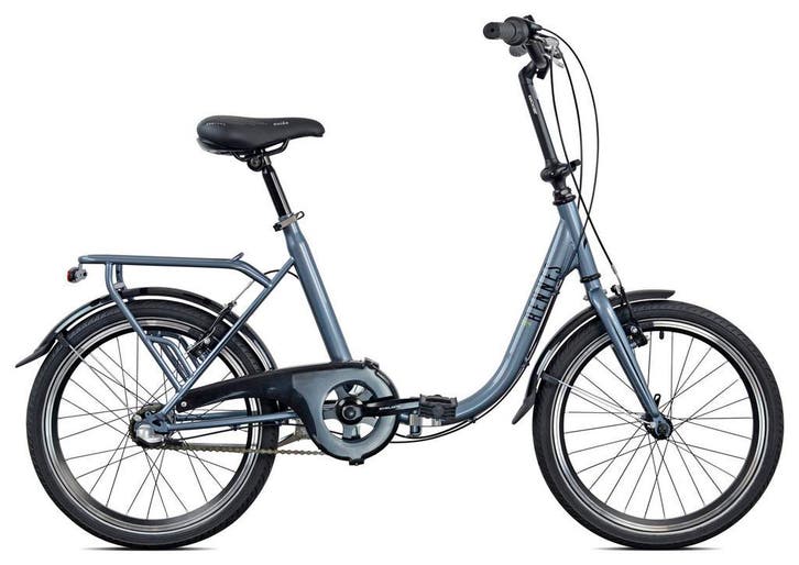 Rennes Vouwfiets 20 Inch 3 Versnellingen Donkergrijs, Fietsen en Brommers, Fietsen | Vouwfietsen, Nieuw, Ophalen of Verzenden