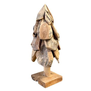 Kerst special: teakhouten kerstbomen! -  65 cmWoondecoratie, Ophalen of Verzenden, Nieuw