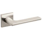 Olivari deurklink Lotus Q op rozet nikkel mat titaan PVD, Verzenden, Nieuw