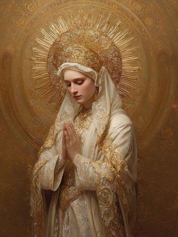 yamila - Mater Resiliens | La Piedad Kintsugi: El Halo, Antiek en Kunst