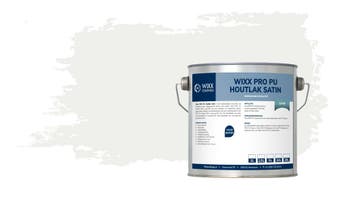 Wixx PRO PU Houtlak Satin RAL 9016 | Verkeerswit 10L, Wit, Nieuw, Lak, Verzenden
