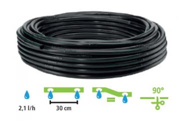 Geka Drip druppelslang 16mm rol a 50 mtr., Ophalen of Verzenden, Nieuw