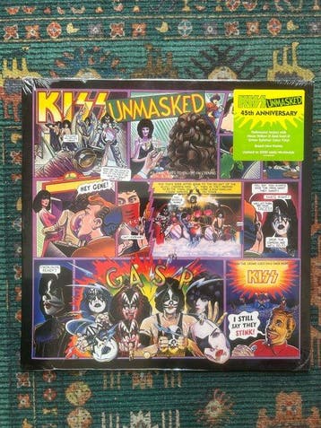 KISS - Unmasked - Limited Edition 45th Anniversary - Neon, Nieuw in verpakking