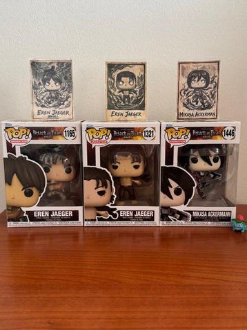 Funko - Funko Pop - Attack on Titan – Eren Jaeger #1165 +, Antiek en Kunst, Antiek | Speelgoed