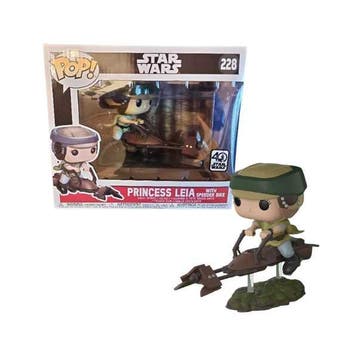 Funko Pop Star Wars  Princess Leia on Speeder Bike  228, Verzenden, Nieuw