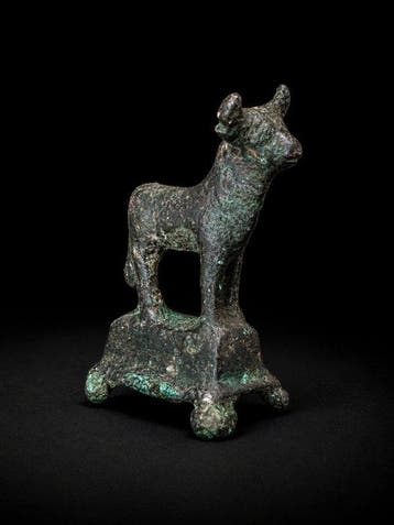 Oud-Romeins, Keizerrijk Brons Figuur - 6.2 cm