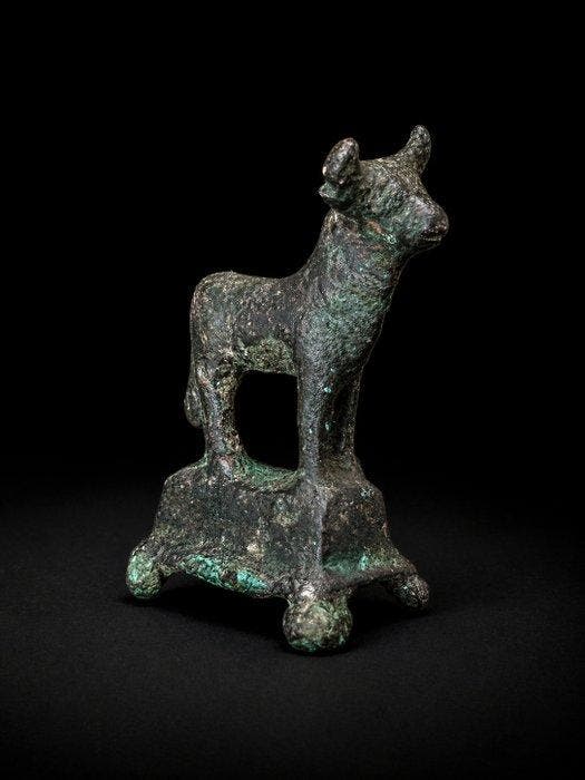 Oud-Romeins, Keizerrijk Brons Figuur - 6.2 cm, Antiek en Kunst, Antiek | Overige Antiek