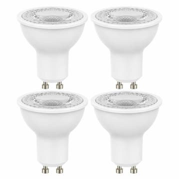 4 Prolight LED Spots - 4.5W - 345 lumen - warm wit - GU10, Verzenden, Nieuw