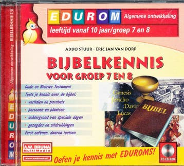 Edurom Bijbelkennis voor groep 7 en 8, Verzenden, Nieuw