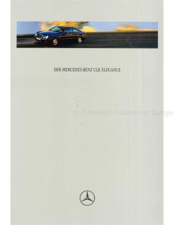 1997 MERCEDES BENZ CLK BROCHURE DUITS, Boeken, Nieuw, Author