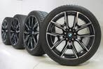 BMW 4 serie i4 G26 859M 19 inch velgen Goodyear Winterbanden, 19 inch, Gebruikt, Velg(en), Winterbanden