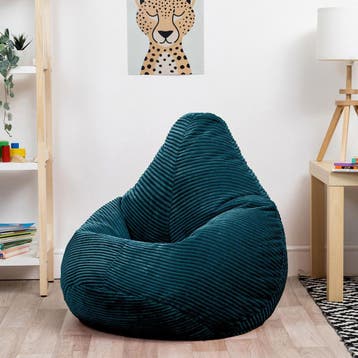 Chillz Kinder Zitzak Corduroy - Groen, Huis en Inrichting, Zitzakken, Verzenden, Nieuw