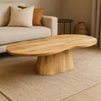 Salontafel Mangohout Odin Organische Vorm Massief, Verzenden, Nieuw, Industriële meubels, Overige vormen