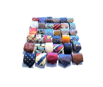 Themacollectie - 35X Cravatte Vintage - Cacharel, Bagutta,