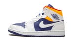 Jordan 1 Mid Royal Blue Laser Orange, Nieuw