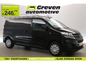Opel Vivaro 1.5 CDTI L2H1 | Airco | Cruise | 3 Zits |, Euro 6, Zwart, Nieuw, Opel