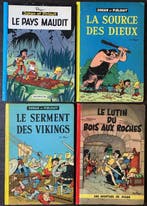 Johan et Pirlouit - 4x C - 4 Album - Eerste druk - 1955/1964, Nieuw