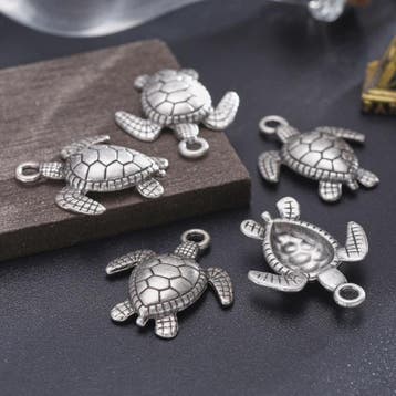 2 x Thailand Sterling Silver Plated bedeltje van een schi..., Ophalen of Verzenden, Nieuw, Bedel