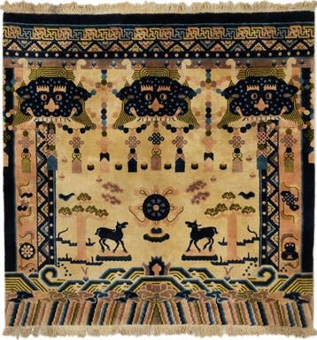 China - Vloerkleed - 150 cm - 150 cm - Semi Antik circa 60, Nieuw