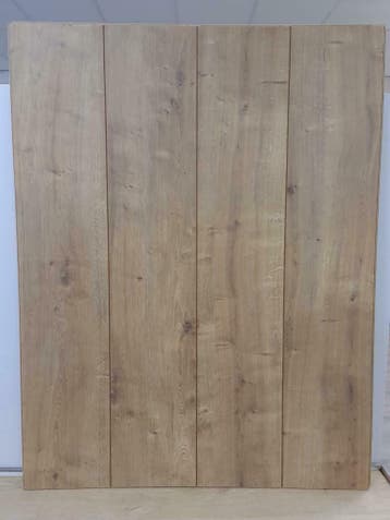 Vloerenhuis eik Taylor XL 03 Uniclic nu €19,95 in.BTW, Ophalen, Bruin, 75 m² of meer, Nieuw