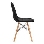 4RICO Make-up Stoel QS-185 Zwart Verstelbaar Ergonomisch, Ophalen of Verzenden, Nieuw