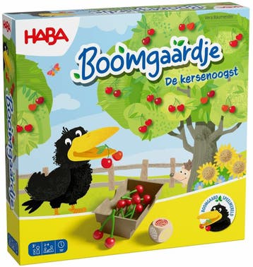 Boomgaardje - De Kersenoogst | Haba - Kinderspellen, Verzenden, Nieuw